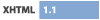 Valid XHTML 1.1